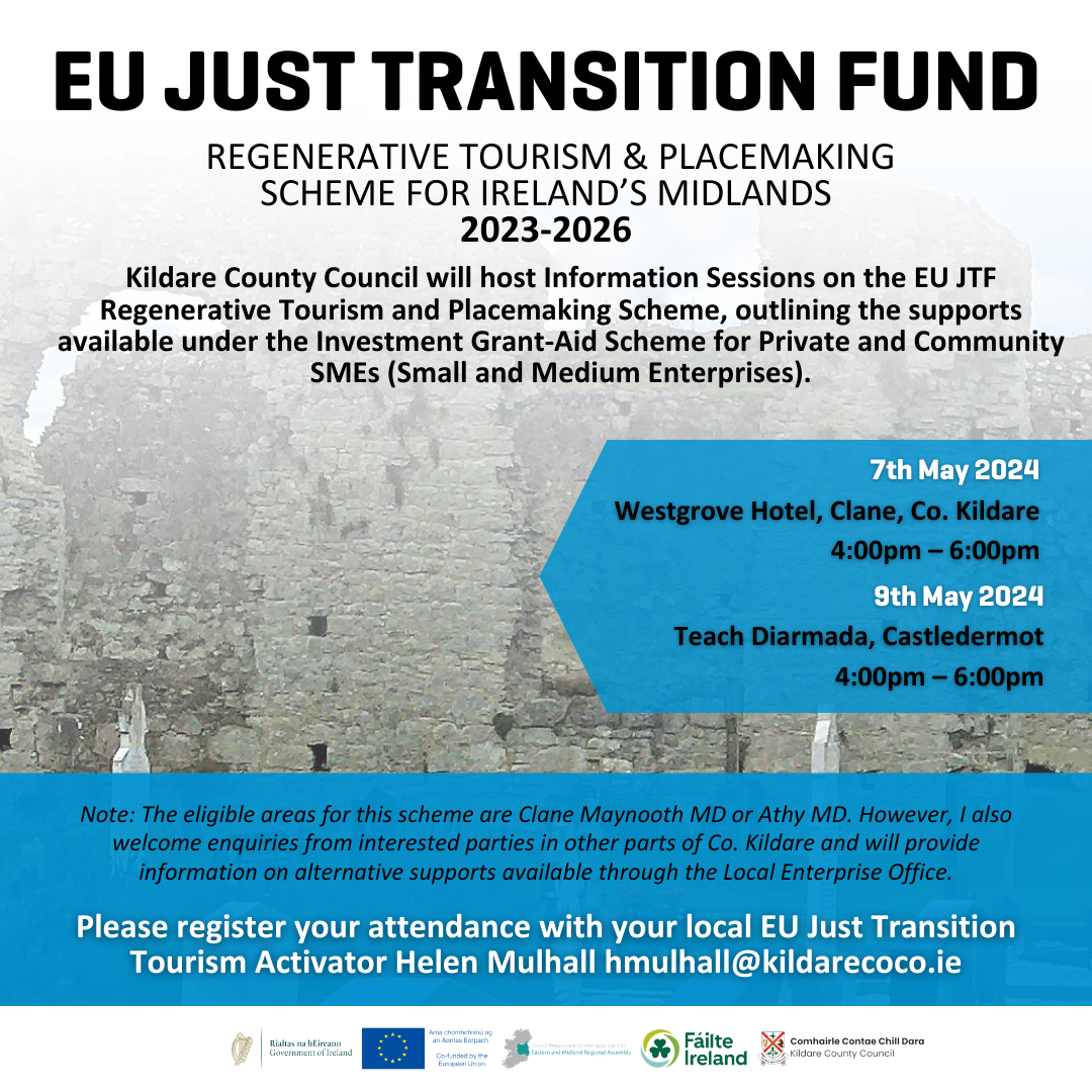 EU Just Transition Fund Poster